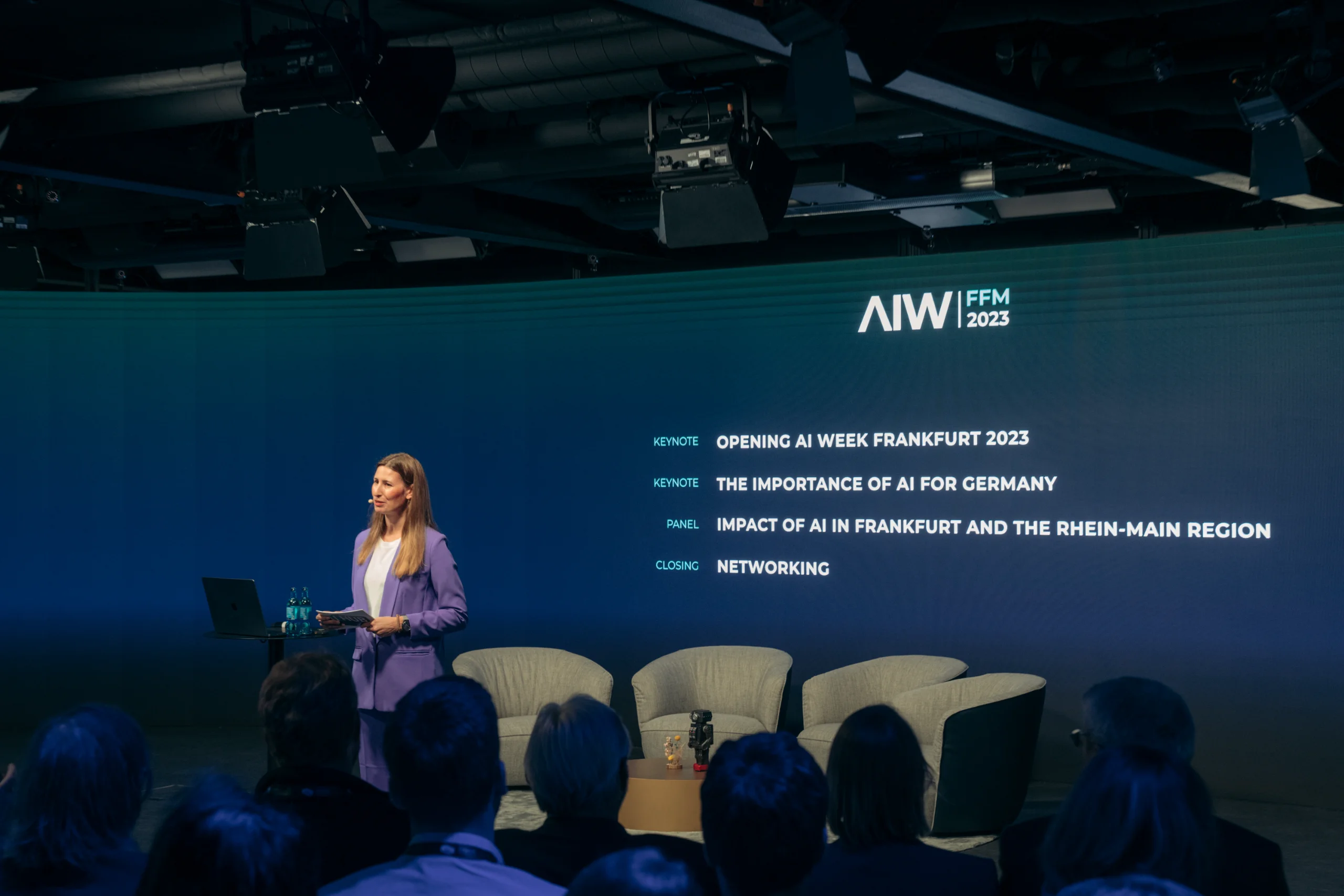 AI Week Frankfurt 2023 · opening keynote.